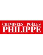 Vitre d'insert et poele sur mesure marque Philippe